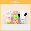 Cute Cartoon Animal Plush Doll Panda Keychain Accessory For Bags And Keys