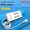 50W 10-Port USB-C Multi-Port Charging Station
