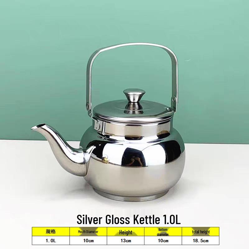 

High-End Golden Hammered Stainless Steel Teapot Kettle with Infuser for Home, Restaurant, and Hotel Use