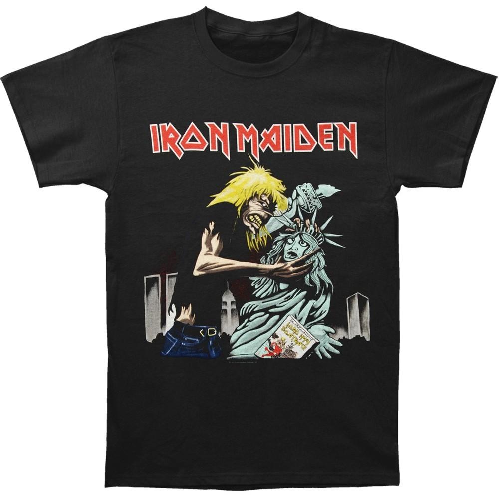 Men's Iron Maiden New York T-shirt X Black