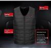 Smart Heating Vest - Thickened V-neck Jacket with Three-level Temperature Control for Men & Women, Ideal for Autumn/Winter