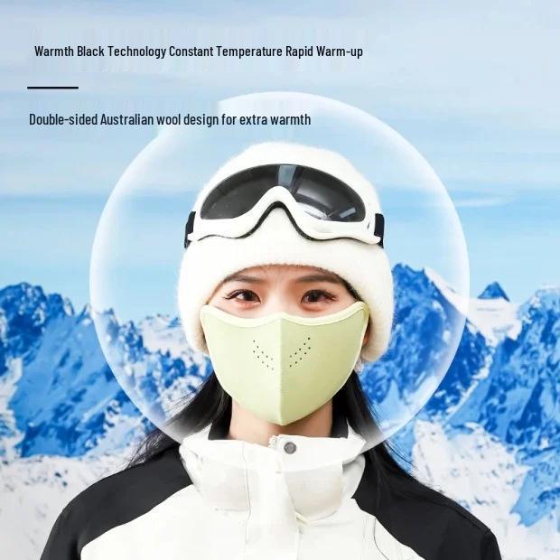 Exclusive Newcomer: Women's 2025 Windproof & Coldproof Warm Mask for Autumn/Winter