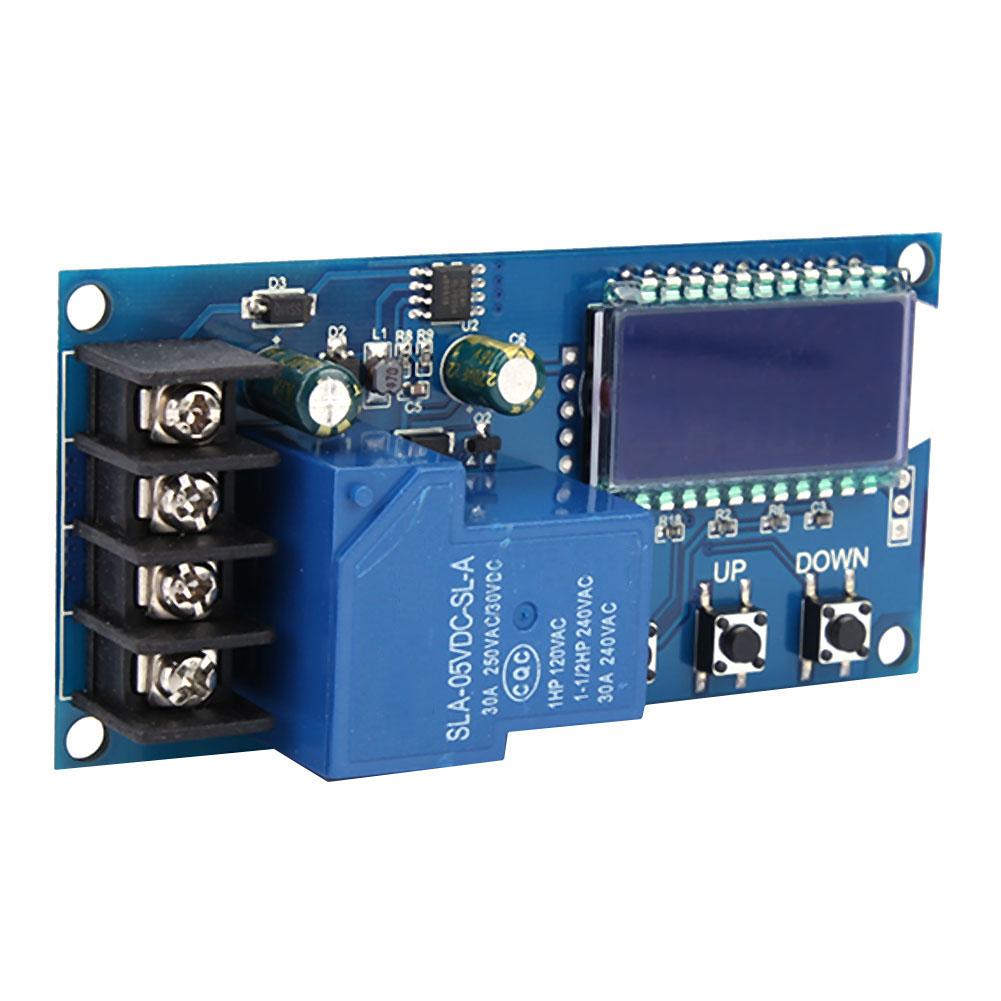 XY L30A 6 60V Moduł Kontroli Ładowania Baterii Płytka Zabezpieczająca Wyświetlacz LCD