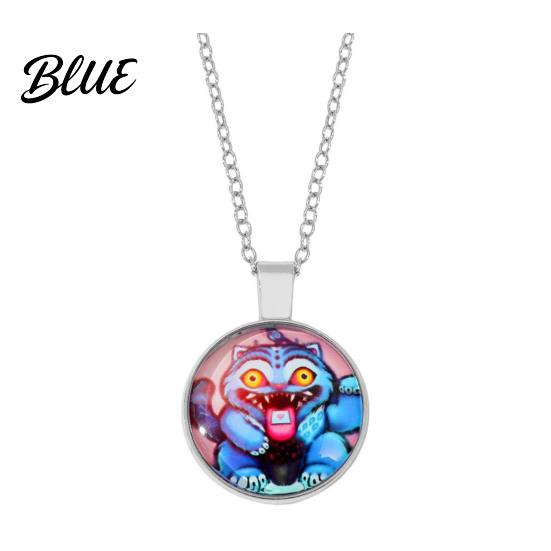 Heart Necklace Korea Pop Pendant Anime Movie Hunters Design Jewelry