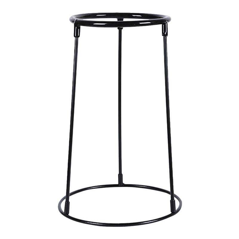 Compact African Drum Holder Metal Bracket Stable Drum Stand Reliable Percussion Instrument Part Performance Display Hardware