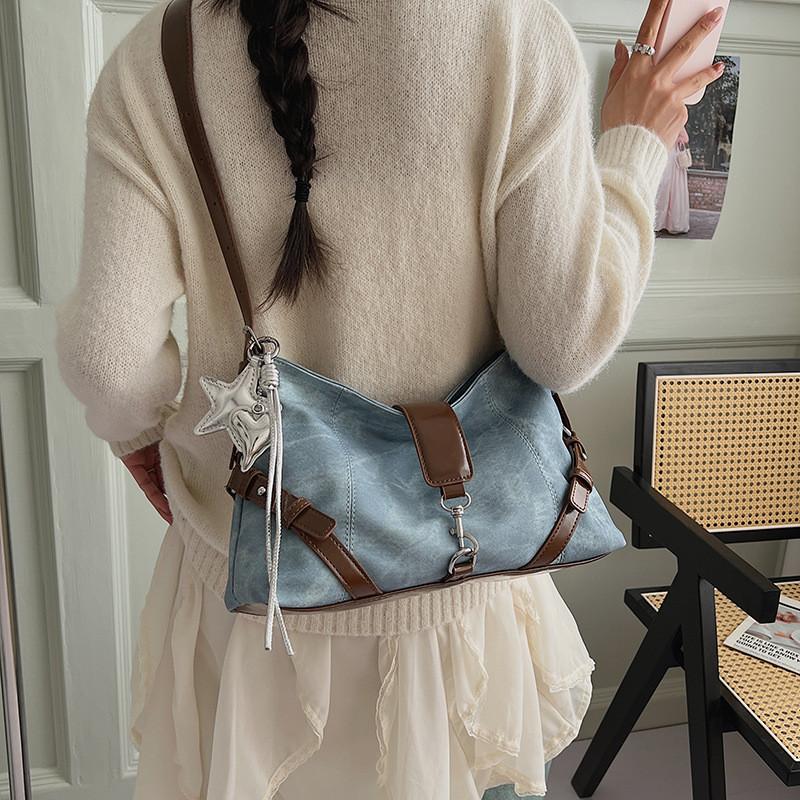 IELGY Ladies Underarm Bag Cool Spicy Style Spring Summer One-Shoulder Tote Bag