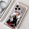Anime B-Bleachs K-Kurosaki Phone Case For iPhone 17 16 15 14 13 12 Pro Max Plus With Magnetic Crystal Clear Case Wireless Charge