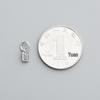 Mini Fu Character Pendant: S925 Sterling Silver for DIY Jewelry