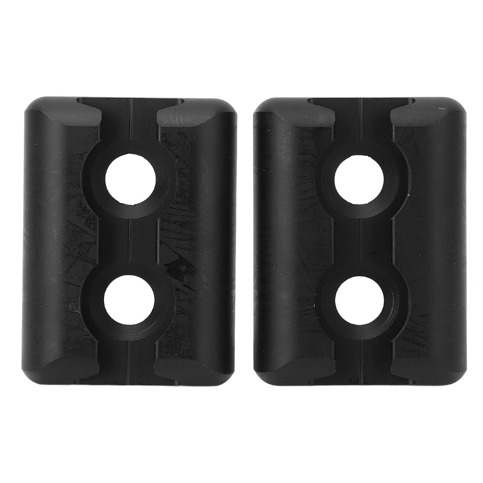 

1 пара Алюминиевый сплав Крепежная пластина для прицепа Крепежная система Анкеры для самолетов Автодомов Фургонов Скорой помощи Черный