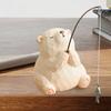 Resin Screen Animal Model Handmad Computer Monitor Decorations  Children Toys