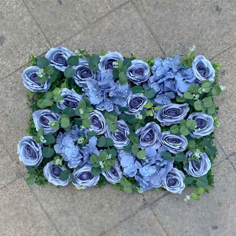 background wall Simulated flower rose embroidered ball birthday party wedding door decoration fake flower pendant wall decor