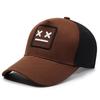 Cappellino da Baseball Estivo Ricamato in Cotone con Visiera Parasole per Donne e Uomini