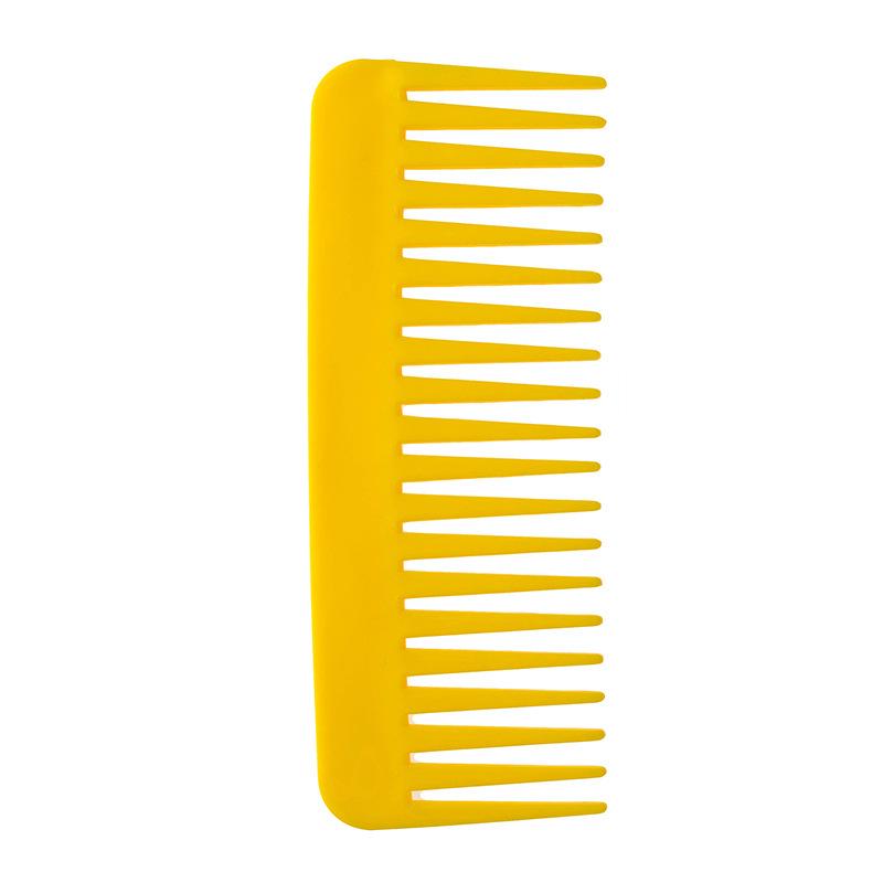 Cross-Border Wide Tooth Massage Comb: Handleless Hairdressing Tool for Straight and Curly Hair