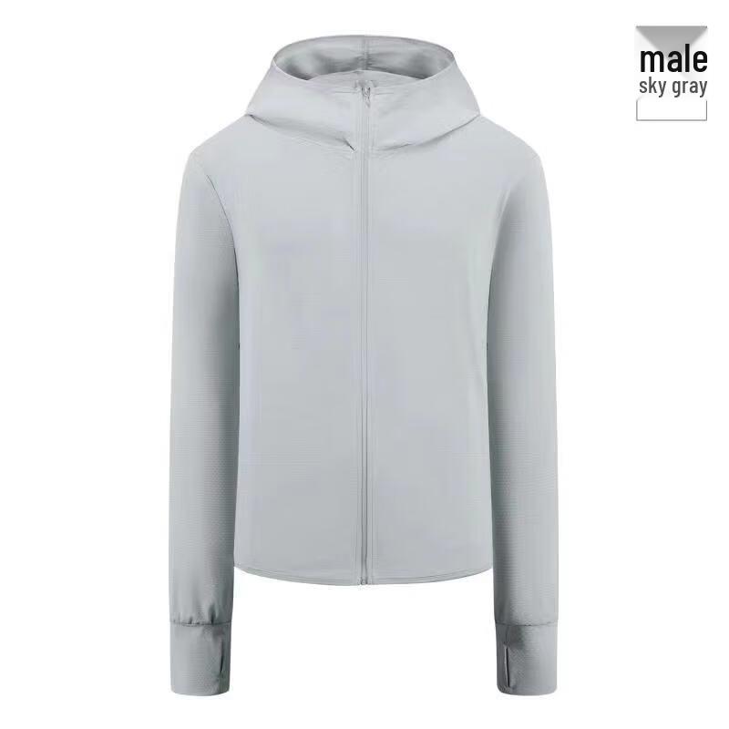 JIAOXIU UPF50+ Hooded Sun Protection Jacket 4XL