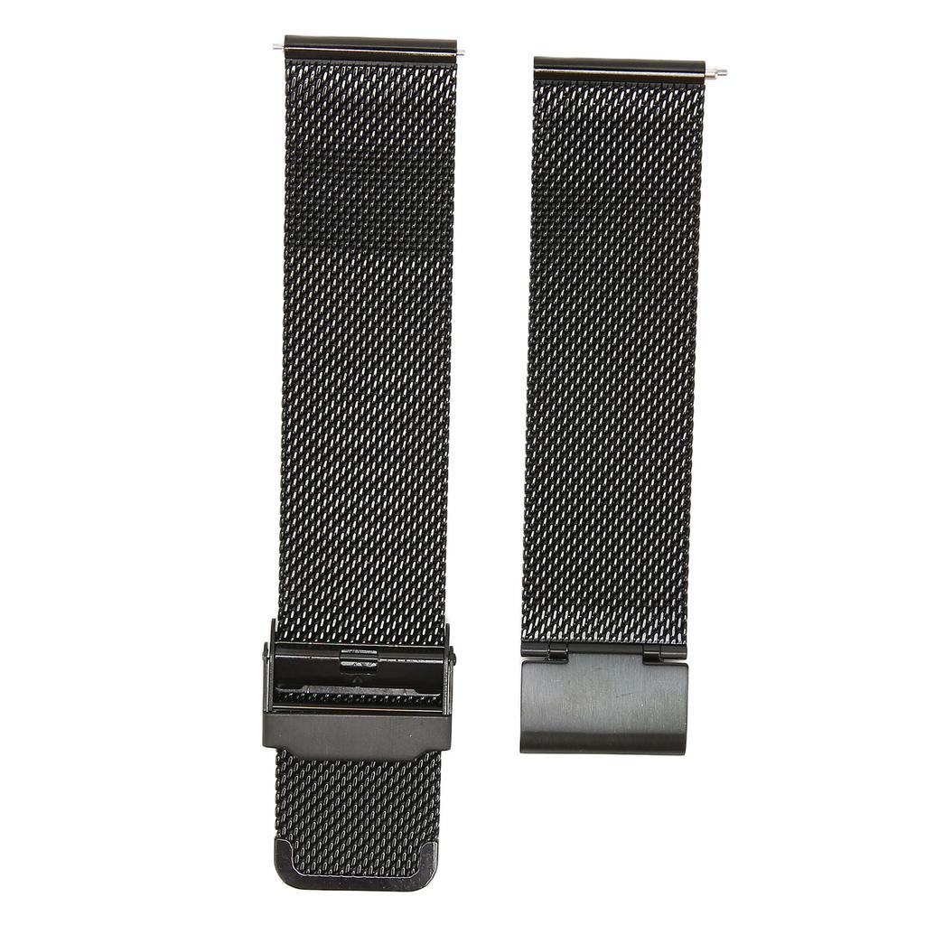22mm Stainless Steel Watch Bands Mesh Woven Watch Straps Quick Relse Watch Wristband with Buckle for GTR 3