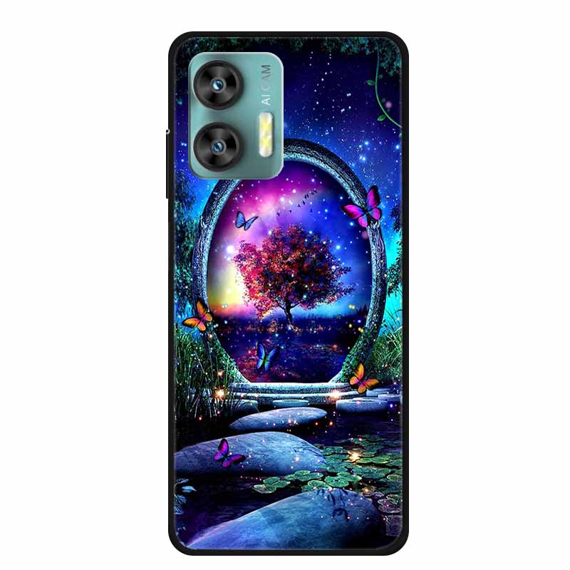 For Oukitel C36 Oukitel C35 Case Luxury Shockproof Soft Silicone TPU Back Cover for Oukitel C35 C36 Cool Cartoon Protective Capa