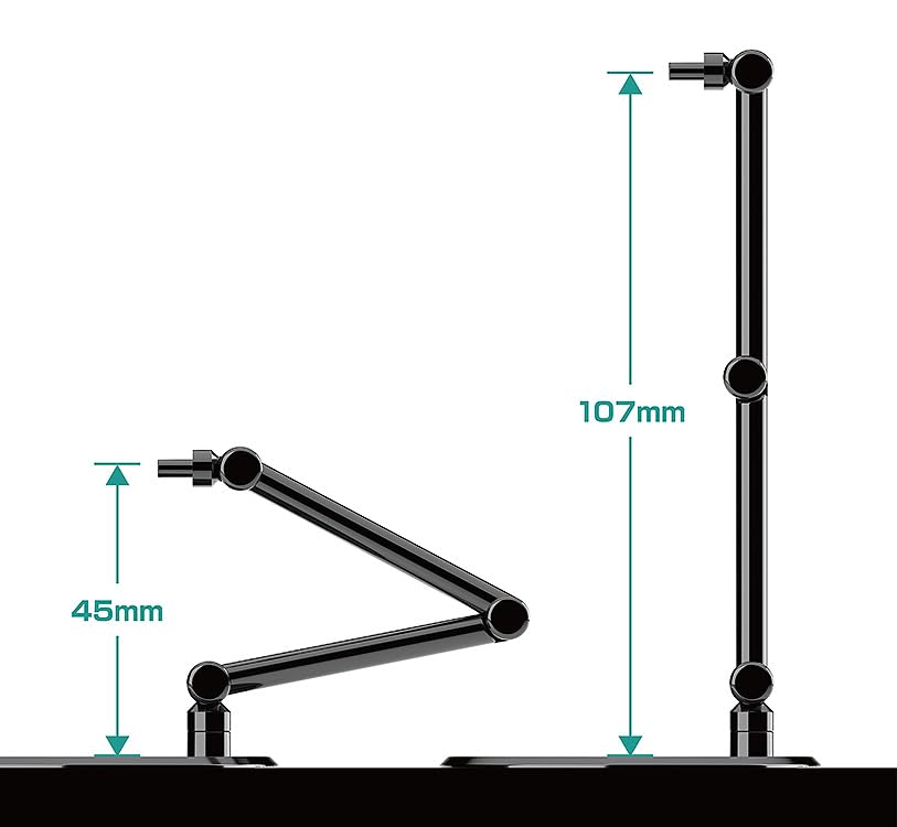 GOOD SMILE COMPANY THE Simple Stand mini x4 BLACK small and deformed Plastic base [For figures]