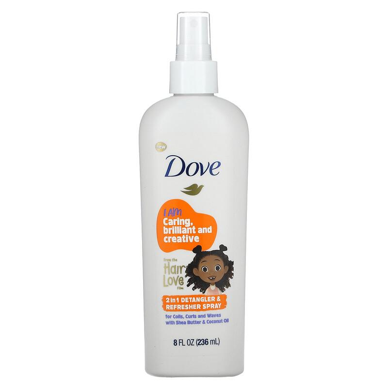 2 In 1 Detangler & Refresher Spray, 8 Fl Oz (236 Ml)