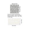 30x60cm Wall Stickers Self-adhesive DIY Kids Room Decoration Stickers Flower Window Sticker for Bedroom Living Home Decor