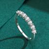 Tancise Classic 925 Sterling Silver Zircon Ring Ladies Jewelry Promesse de mariage Cadeau de fête