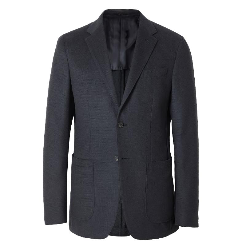 Мужская коллекция деловых костюмов VICUTU из смесовой шерсти темно-серого цвета 170/81B