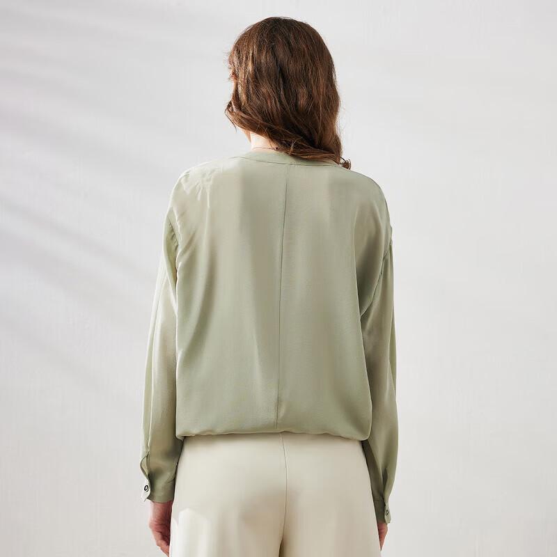 Camicia da Donna Komom Boka in Seta a Maniche Lunghe