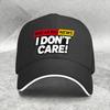 Breaking News I Dont Care Sarcastic Novelty Baseball Cap Cotton Casual Adjustable Dad Hat