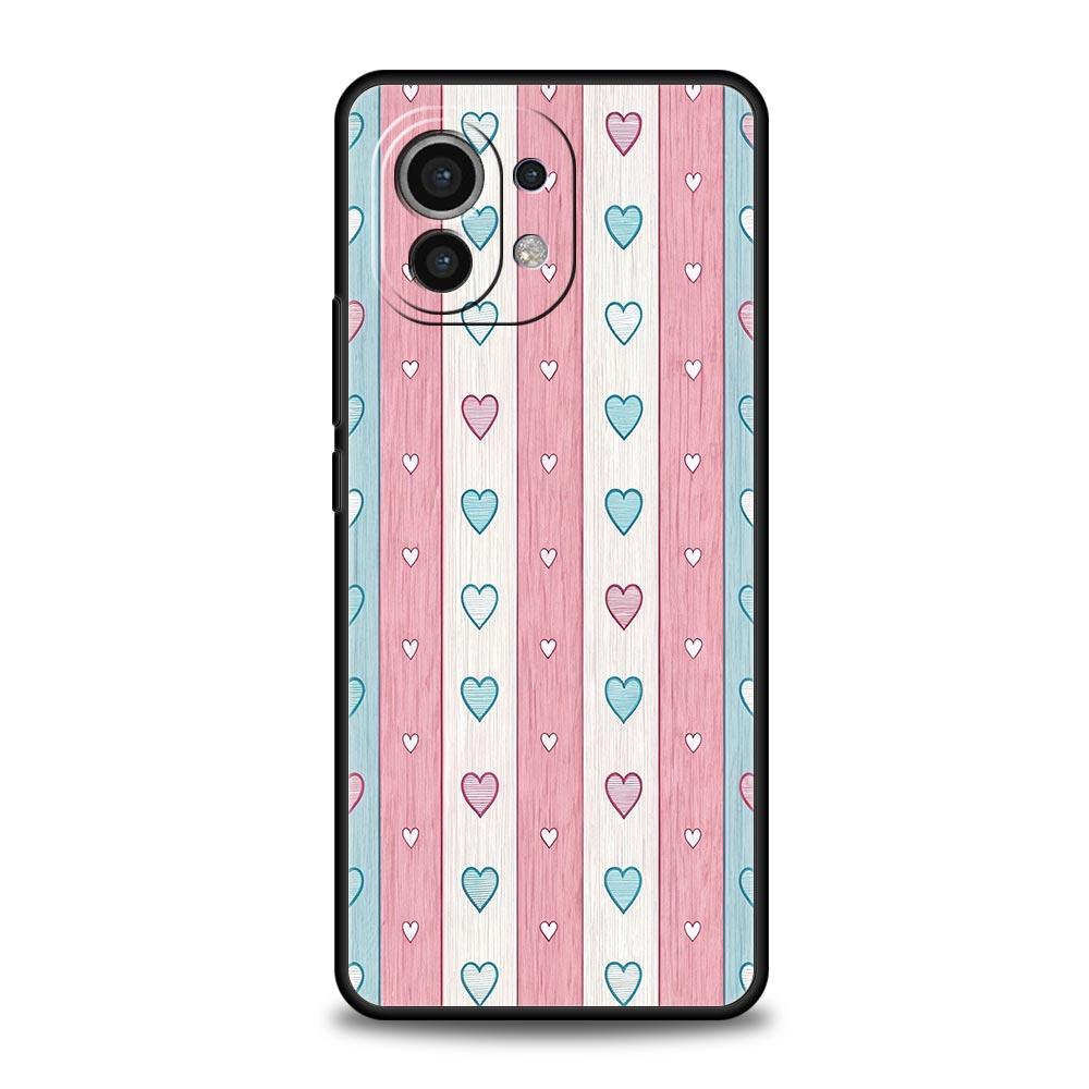 

Чехол для телефона для Xiaomi Mi 15 14 13 12 11 Lite 14T 13T 12T 11T Pro Poco X7 X6 X5 X3 Pro F6 F5 F4 Чехол Розовая сетка Xiaomi 14T Pro