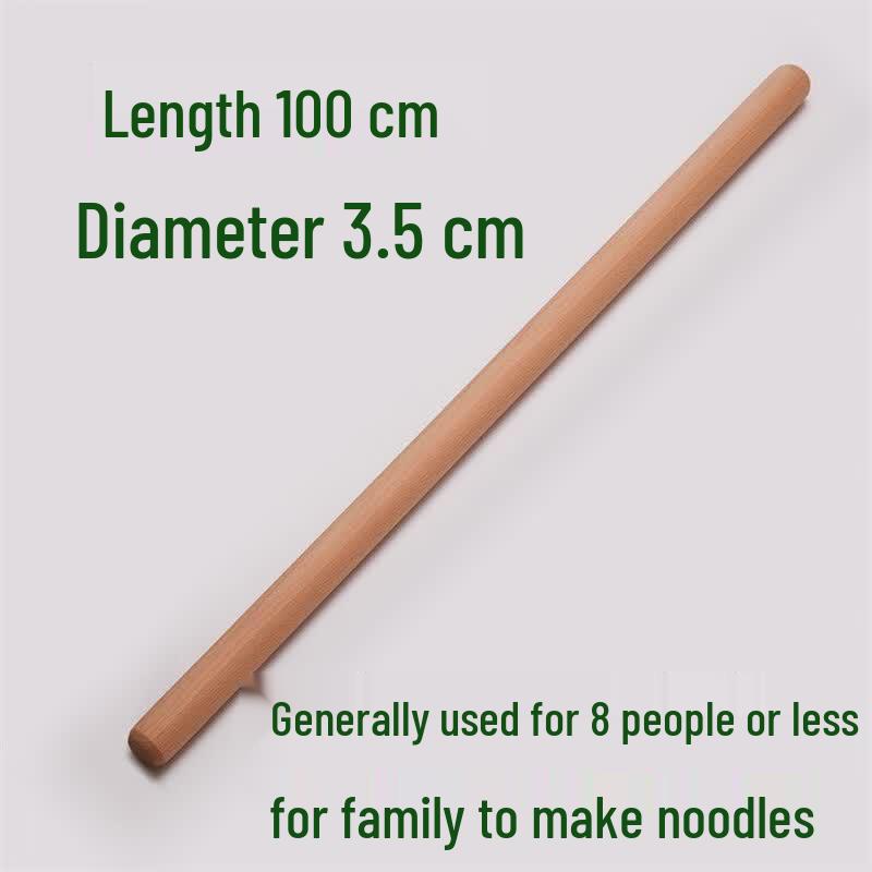 Extra Thick Beechwood Rolling Pin Set
