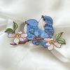 1Pc Bird Patch Cartoon Cloth Sticker DIY Clothing Decoration Faishon Flower Patch Embroidered Cheongsam Patch