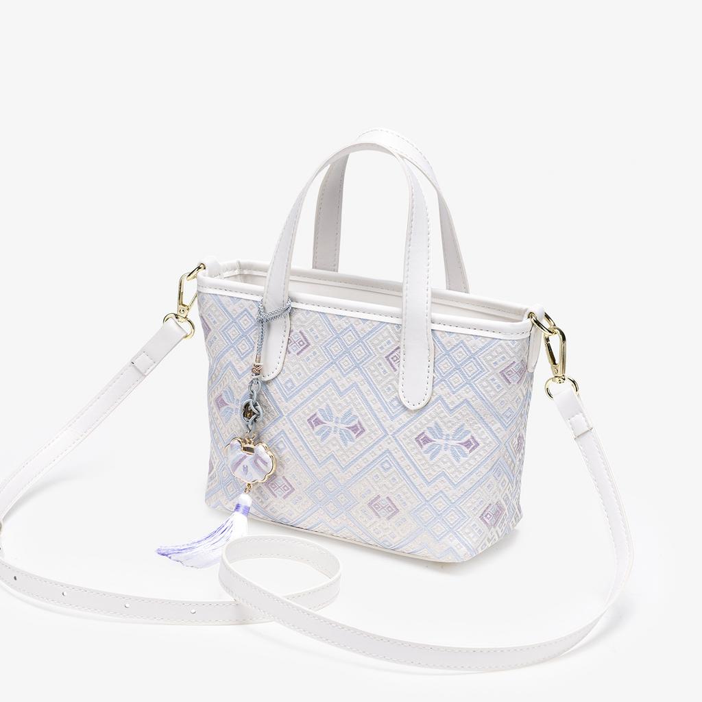 Women's Bag, National Style Vegetable Basket Bag, Bucket Bag, Women's Portable Small Satchel, Mini Small Bag.