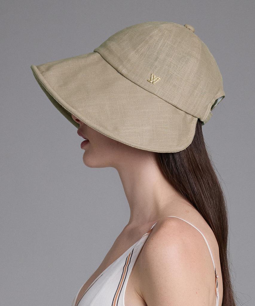 Hwaiteusaenjeu Linen Bonnet Hat Lucy (6 Colors)