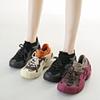 Women's Casual Sports Shoes Mixed Colors Platform Shoes Summer Breathable Knitted Sock Flats Woman Sneakers Zapatos De Mujer