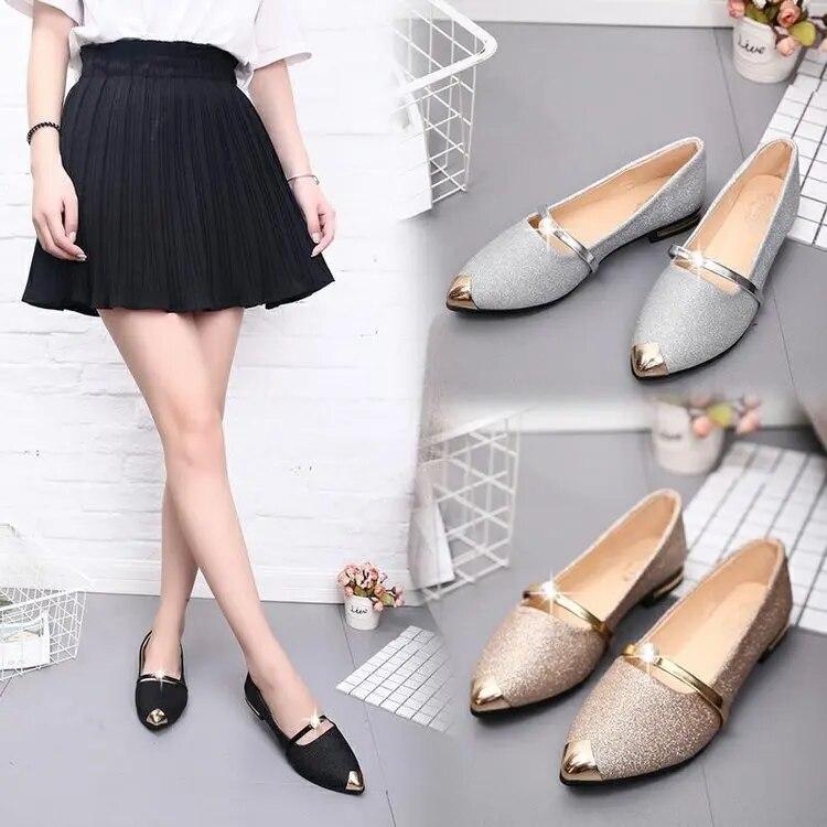 Women's Shoes Fashion Casual Summer 2024 Elegant Pearl Low Heel Shoes for Women Classic Luxury Pumps Ladies Office Slip On Shoes