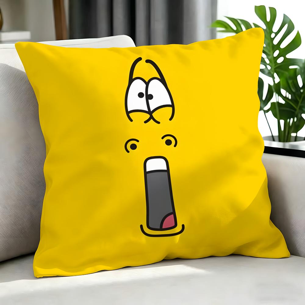 cartoon Larva Cushion Cover Cushion Cover Set Pcs x x x Pillowcase Decorative Sofa Home Decor