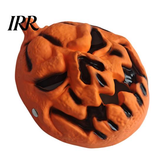 Festive Halloween Role Play Mask Pumpkin Mask, 3D Spooky Jack O Lantern for Cosplay Party, Lightweight Durable Foam Breathable Scary Face Adults Kids,