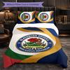Blackburn Rovers Football 3 Piece Bedding Set Soft Duvet Cover Set with Pillowcases Printed Bedroom Decor Set for Home