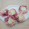 Handmade Organza Fabric Flower for Hair Accessories and Clothing Embellishments