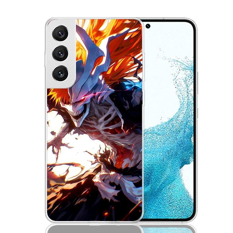 Kurosaki Ichigo Bleach Phone Case For Samsung Galaxy S26 S25 Edge S24 S23 FE S22 Ultra S21 Plus S20 + Fundas Cover Coque Galaxy