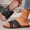 Women's Sandals  New Summer Sandals Shoes Woman Flat Sandals Casual Beach Slippers Summer Shoes Elegant Sandalias De Mujer
