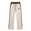 SynaWord Felpa con cappuccio e pantaloni della tuta americani a blocchi di colore Syna marca trendy da uomo e donna ricamata abbinamento di colori completo casual per coppia