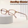 Women'S Printed Light Luxury Presbyopia Glasses Fashionable High-Definition Ultra Light Anti-Blue Light Eyeglasses 0 To +4.0
