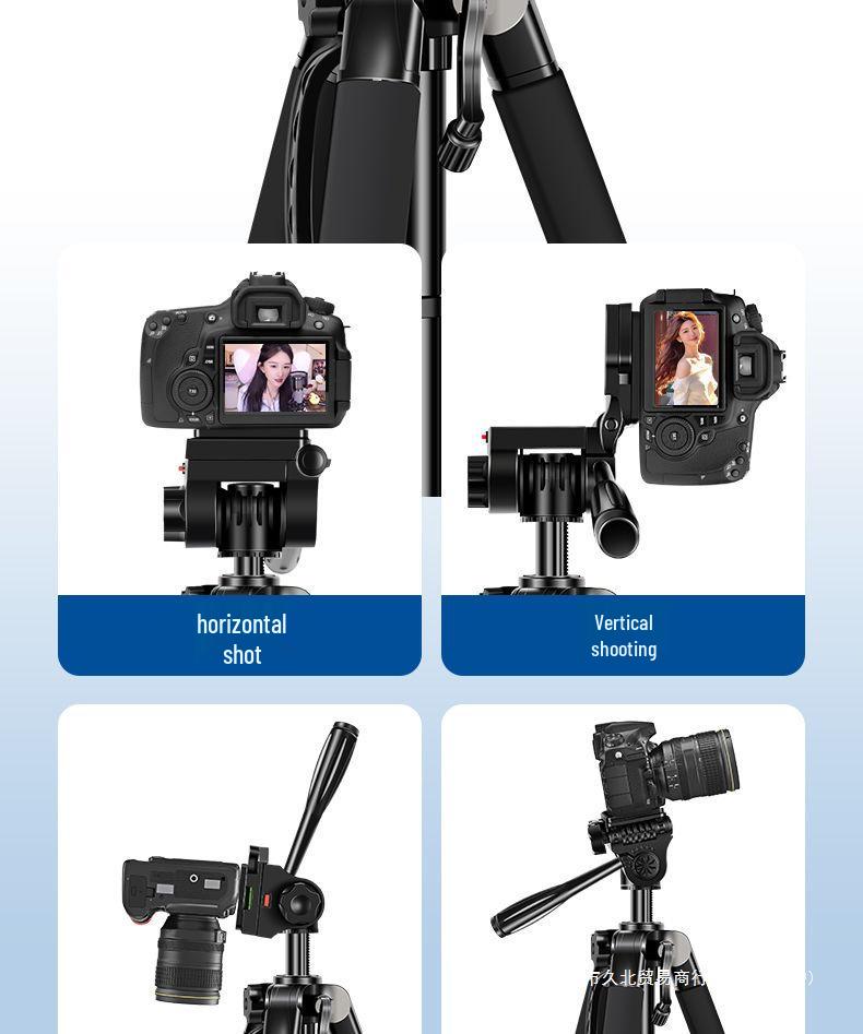 Universelles Handy-SLR-Kamera-Stativ mit Fülllicht für Außenfotografie und Live-Übertragungen