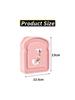 Initials Marked Toast Box Alphabet A-Z Reusable Sandwich Container Box Food Container Sealable Container Small Container