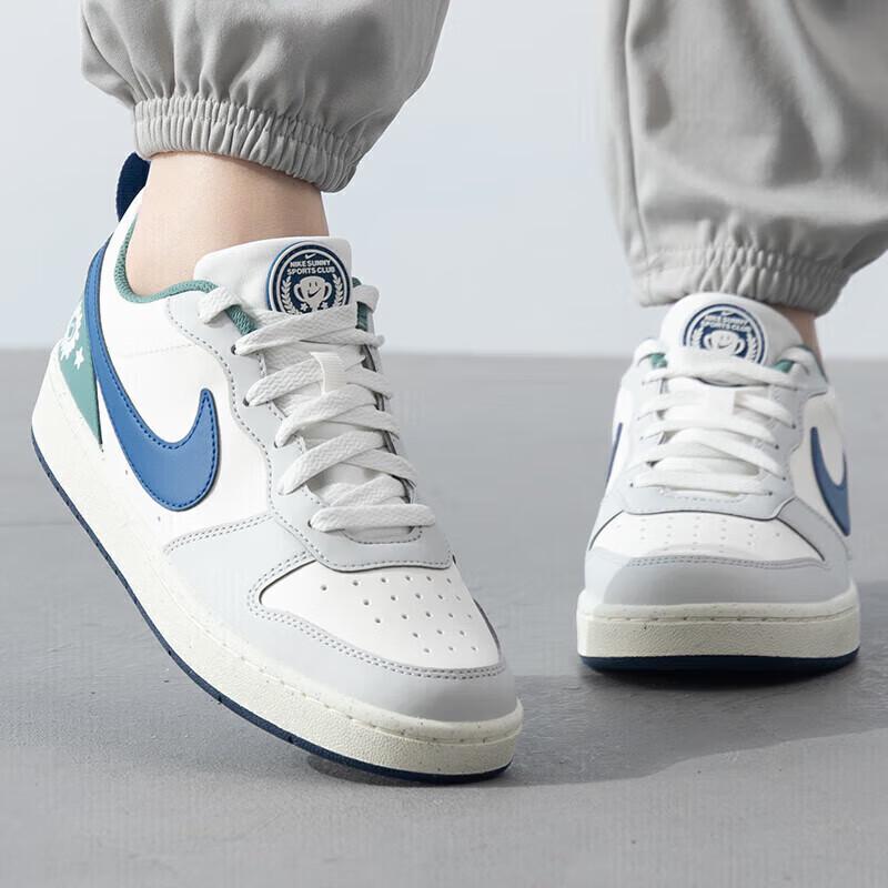 Nike Court Borough Low Recraft GS Sail Court Blue Bicoastal Kids Sneakers Cream HM3722-141