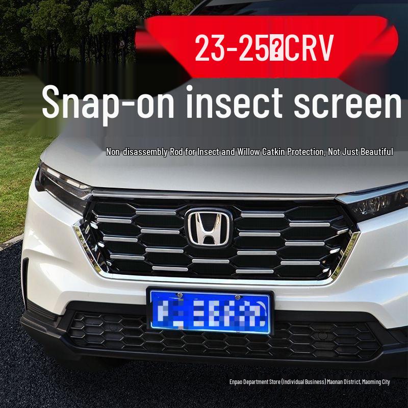 Snap-On Insect Net for 23-25 Honda CRV Hybrid Grille Hybrid Lower Net 1 Piece