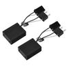 2 Pcs LED Headlight Decoder Anti Jamming Aluminum Shell Car LED Headlight Anti Flicker Canbus Decoder 9‑16V