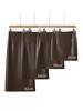2026 Autumn/Winter Women's High Waist Genuine Lambskin Leather Skirt - Slimming, Hip-Hugging, and Sexy.