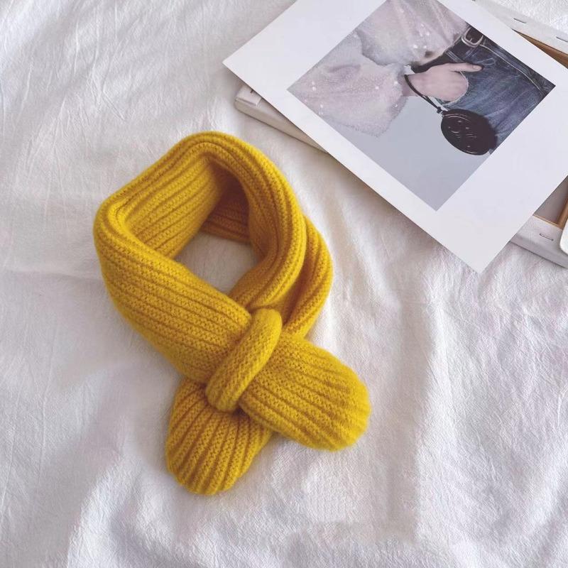 Nowy markowy szalik dla dzieci dziecko ciepłe szaliki dziewczęce zimowe szaliki dla dzieci wełniany kołnierz szaliki dziecięce