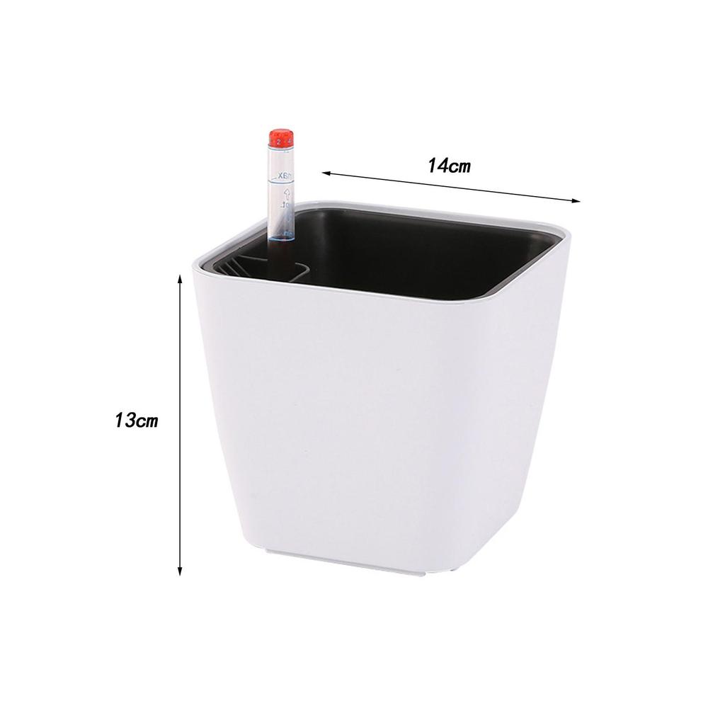Self Watering Plant Pot with Water Level Indicator for Indoor Outdoor Sturdy